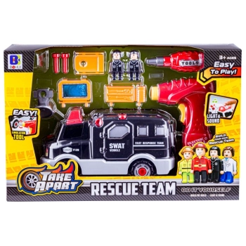 Samochód, Ciężarówka SWAT do rozkręcania i skręcania, Wkrętarka