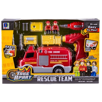 Samochód, WÓZ STRAŻACKI, Ciężarówka do rozkręcania i skręcania, STRAŻ POŻARNA Wkrętarka