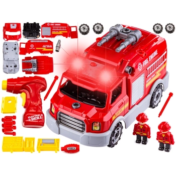 Samochód, WÓZ STRAŻACKI, Ciężarówka do rozkręcania i skręcania, STRAŻ POŻARNA Wkrętarka