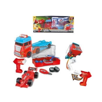 Ciężarówka RC 2,4GHz + Formuła Wyścigówka, Zestaw do rozkręcania i skręcania, Akcesoria + Narzędzia