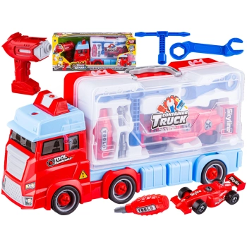 Ciężarówka RC 2,4GHz + Formuła Wyścigówka, Zestaw do rozkręcania i skręcania, Akcesoria + Narzędzia