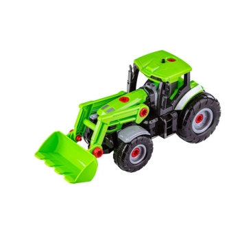 TRAKTOR Z NACZEPĄ Do Rozkręcania, CIĄGNIK Wkrętarka 52 EL.