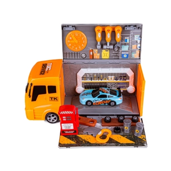 Ciężarówka, Warsztat Samochodowy + Narzędzia 36 Elementów Samochód Auto