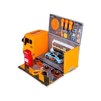 Ciężarówka, Warsztat Samochodowy + Narzędzia 36 Elementów Samochód Auto