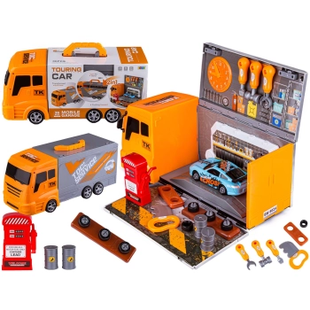 Ciężarówka, Warsztat Samochodowy + Narzędzia 36 Elementów Samochód Auto