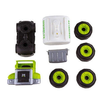 4w1 Ciężarówka, Samochód Ciężarowy, Wywrotka Do Rozkręcania 36 Elementów 4 Pojazdy