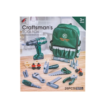 Zestaw Narzędzi Z Plecakiem, Wkrętarka, Narzędzia, Akcesoria Do Majsterkowania