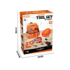 Zestaw Narzędzi Z Plecakiem, Wiertarka Wkrętarka, Narzędzia, Kask, Akcesoria