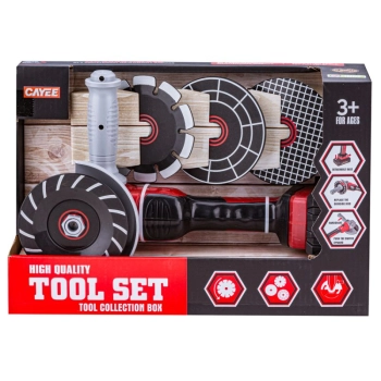 Boszka, Szlifierka Kątowa + Wymienne Tarcze Zestaw Majsterkowicza Narzędzia