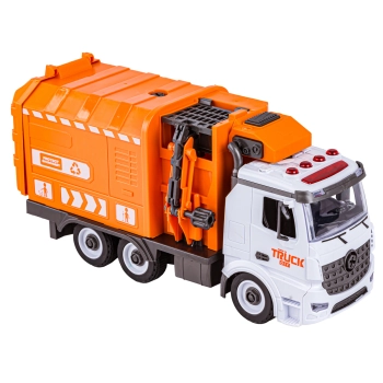 Ciężarówka, Samochód Ciężarowy Do Rozkręcania, Śmieciarka 61 Elementów