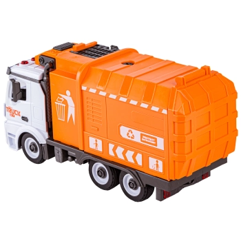 Ciężarówka, Samochód Ciężarowy Do Rozkręcania, Śmieciarka 61 Elementów