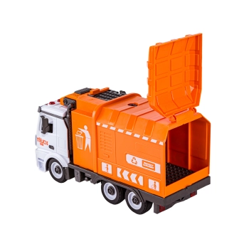 Ciężarówka, Samochód Ciężarowy Do Rozkręcania, Śmieciarka 61 Elementów