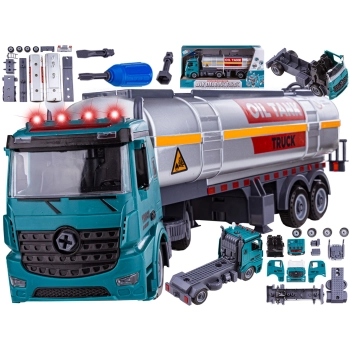 Ciężarówka, Samochód Ciężarowy Do Rozkręcania, Cysterna 75 Elementów