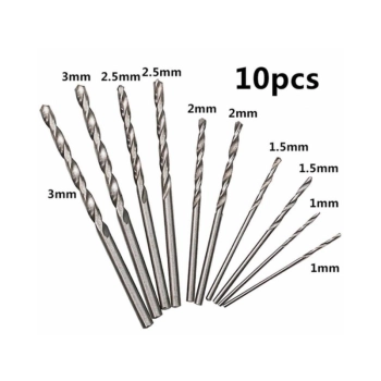 Wiertarka ręczna dociskowa + Wiertła, 10 Sztuk Wierteł