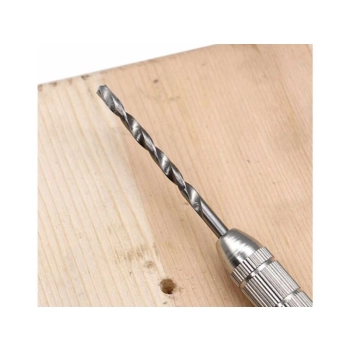 Wiertarka ręczna dociskowa + Wiertła, 10 Sztuk Wierteł