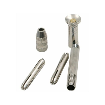 Wiertarka ręczna dociskowa + Wiertła, 10 Sztuk Wierteł