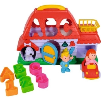 Interaktywny Domek Farma ABC Z Sorterem