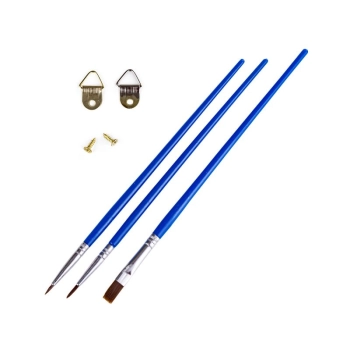 OBRAZ MALOWANIE PO NUMERACH RAMA 50x40cm POLE LAWENDY