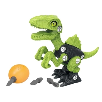 Klocki Konstrukcyjne DINOZAUR Do Skręcania I Rozkręcania Zestaw Klocków 36 El.