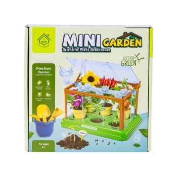 Szklarnia Dla Dzieci, Mini Ogród, Ogródek + Akcesoria