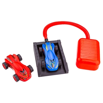 Wyrzutnia Piankowych Rakiet Oraz Samochodów, Rakiety + 2 Auta Wyścigowe