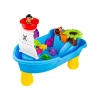 Piaskownica Wodna Basen Statek Piracki - Stolik + Akcesoria Foremki
