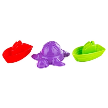 Piaskownica Wodna Basen Statek Piracki - Stolik + Akcesoria Foremki