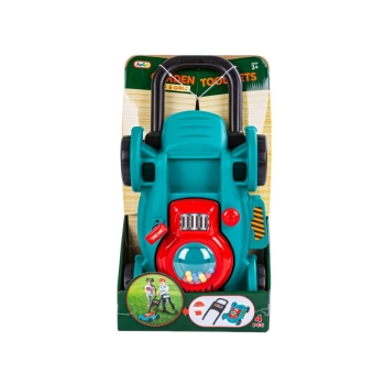 Kosiarka Do Trawy Ogrodowa Dla Dzieci + Kask + Kanister Chodzik Pchacz