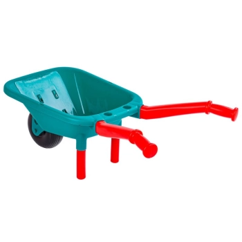 Zestaw Narzędzi Ogrodowych Dla Dzieci Taczka + Akcesoria 12 Elementów Motyka Konewka
