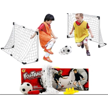 Bramki Piłkarskie 120x80cm Zestaw Bramka Piłka