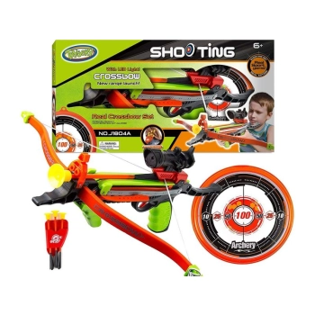 Kusza Dla Dzieci Łuk, 3 Strzały, Tarcza, Laserowy Celownik