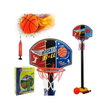 Zestaw Do Gry W Koszykówkę Kosz + Piłka I Pompka Koszykówka
