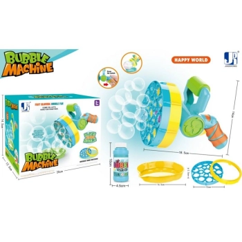 Maszynka Automat Do Puszczania Baniek Mydlanych, Bańki Mydlane, Płyn, Wiatrak