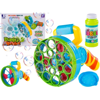 Maszynka Automat Do Puszczania Baniek Mydlanych, Bańki Mydlane, Płyn, Wiatrak