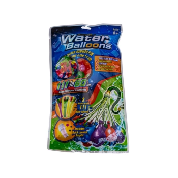 Balony Na Wodę Bomby Wodne Automat 111 sztuk w 60 sekund Zestaw