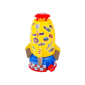 RAKIETA WODNA Wyrzutnia rakiety wodnej, Water Rocket, Zraszacz, ŻÓŁTA KOSMICZNA