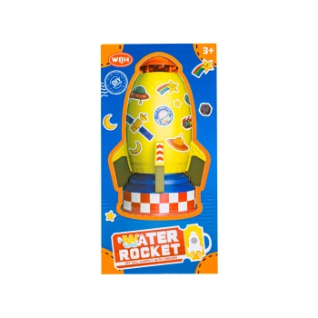 RAKIETA WODNA Wyrzutnia rakiety wodnej, Water Rocket, Zraszacz, ŻÓŁTA KOSMICZNA Przecena 1