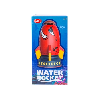 RAKIETA WODNA Wyrzutnia rakiety wodnej, Water Rocket, Zraszacz, CZERWONY REKIN Przecena 1