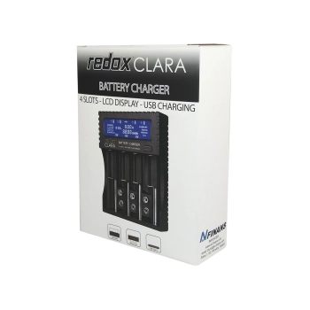 Ładowarka REDOX CLARA AAA / AA x4