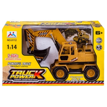 Pojazd Budowlany, Koparka Spych RC 1:14 2,4GHz