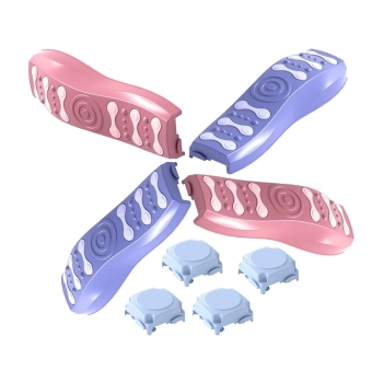 Ścieżka Sensoryczna Dla Dzieci KAMIENIE BALANSUJĄCE Do Ćwiczenia Równowagi 4 Szt Trening Nowa Wersja 6 Podkładek W Stopniach