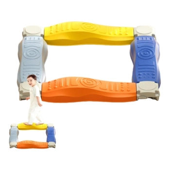 Ścieżka Sensoryczna Dla Dzieci KAMIENIE BALANSUJĄCE Do Ćwiczenia Równowagi 4 Szt Trening Równowagi