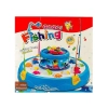 Gra WĘDKOWANIE, Rybki, Łowienie Rybek, 2 Jeziorka, Podświetlenie, Dźwięk RÓŻOWY ZESTAW