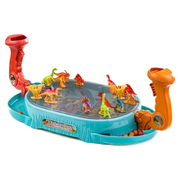 Zręcznościowa gra Wojna Dinozaurów Dinosaur Battle Game Zbij Dinozaura