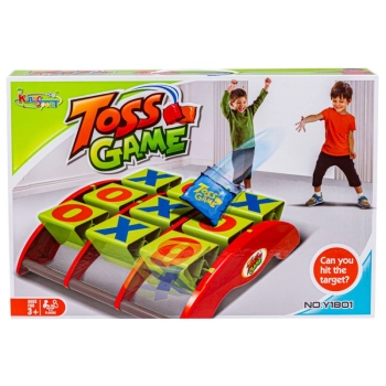 Gra Zręcznościowa, Logiczna, KÓŁKO I KRZYŻYK, Rzut Traf Do Celu Duża Wersja, Toss Game