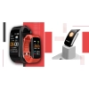Smartband Giewont Czarny GW200-1 + Pasek Czerwony