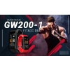 Smartband Giewont Czarny GW200-1 + Pasek Czerwony