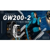 Smartband Giewont Czarny GW200-2 + Pasek Biały