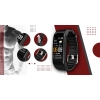 Smartband Giewont Czarny GW200-2 + Pasek Biały