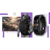 Smartband Giewont Czarny GW200-3 + Pasek Fioletowy